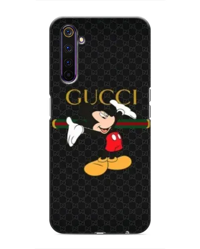 Чехол для Realme 6 Pro с картинкой «Микки Маус Gucci»