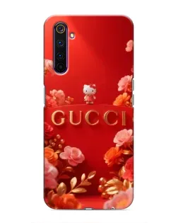 Чехол для Realme 6 Pro с картинкой «Gucci — золотой сад»