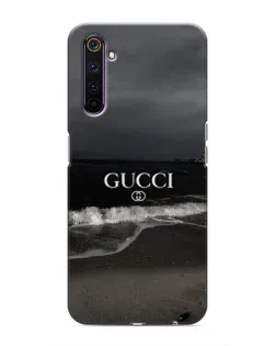 Чехол для Realme 6 Pro с картинкой «Gucci — морской прибой»