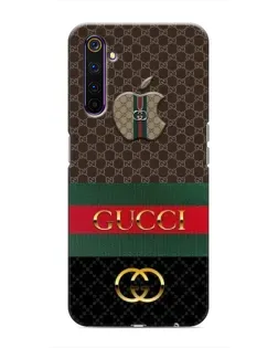 Чехол для Realme 6 Pro с картинкой «Gucci — брендированный десерт»