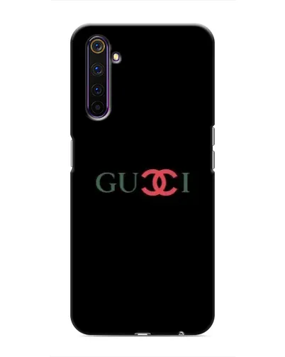 Чехол для Realme 6 Pro с картинкой «Gucci — красный градиент»
