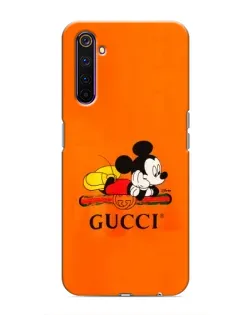 Чохол для Realme 6 Pro з картинкою «Міккі Маус Gucci — помаранч» Чохол для Realme 6 Pro з картинкою «Міккі Маус Gucci — помаранч»