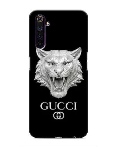 Чохол для Realme 6 Pro з картинкою «Gucci — срібний лев» Чохол для Realme 6 Pro з картинкою «Gucci — срібний лев»