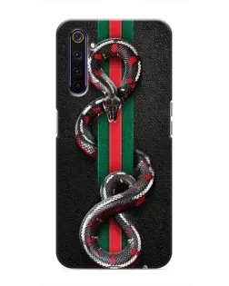 Чохол для Realme 6 Pro з картинкою «Gucci — змія на смузі» Чохол для Realme 6 Pro з картинкою «Gucci — змія на смузі»