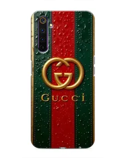Чохол для Realme 6 Pro з картинкою «Gucci — фірмова смуга та золото» Чохол для Realme 6 Pro з картинкою «Gucci — фірмова смуга та золото»