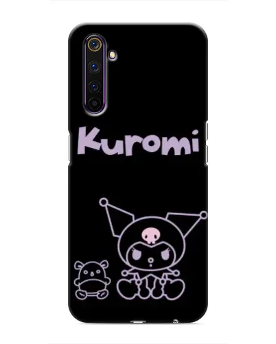 Чехол для Realme 6 Pro с картинкой «Kuromi — черный минимализм» Чехол для Realme 6 Pro с картинкой «Kuromi — черный минимализм»
