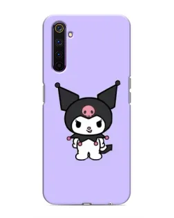 Чехол для Realme 6 Pro с картинкой «Kuromi — нежный фиолетовый» Чехол для Realme 6 Pro с картинкой «Kuromi — нежный фиолетовый»