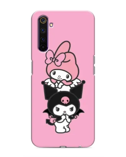 Чехол для Realme 6 Pro с картинкой «My Melody и Kuromi» Чехол для Realme 6 Pro с картинкой «My Melody и Kuromi»