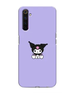 Чехол для Realme 6 Pro с картинкой «Kuromi — фиолетовый минимализм» Чехол для Realme 6 Pro с картинкой «Kuromi — фиолетовый минимализм»
