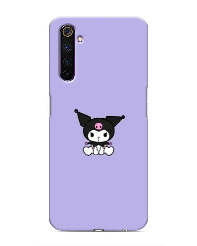 Чехол для Realme 6 Pro с картинкой «Kuromi — фиолетовый минимализм» Чехол для Realme 6 Pro с картинкой «Kuromi — фиолетовый минимализм»