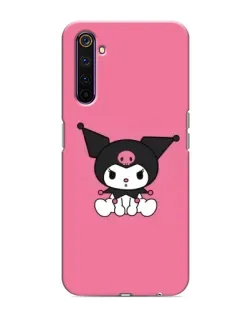 Чехол для Realme 6 Pro с картинкой «Хмурая Kuromi» Чехол для Realme 6 Pro с картинкой «Хмурая Kuromi»