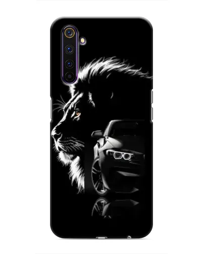 Чехол для Realme 6 Pro с картинкой «BMW и лев»