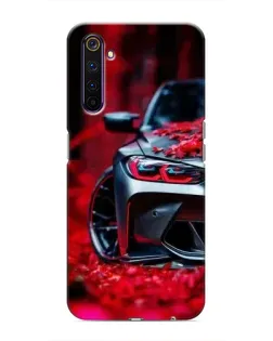 Чохол для Realme 6 Pro з картинкою «Спортивна BMW та квіти» Чохол для Realme 6 Pro з картинкою «Спортивна BMW та квіти»