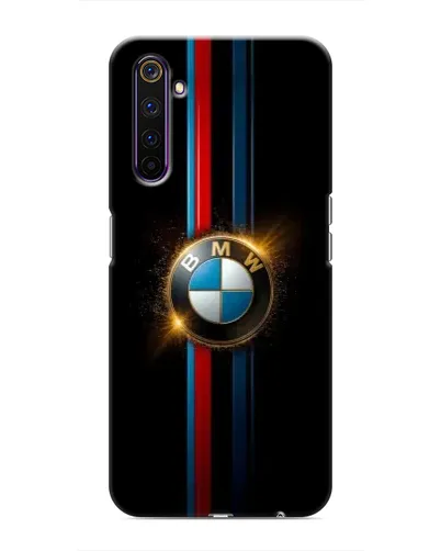 Чехол для Realme 6 Pro с картинкой «BMW M-Power неон»