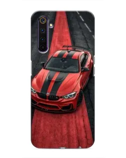 Чохол для Realme 6 Pro з картинкою «BMW на червоній доріжці» Чохол для Realme 6 Pro з картинкою «BMW на червоній доріжці»