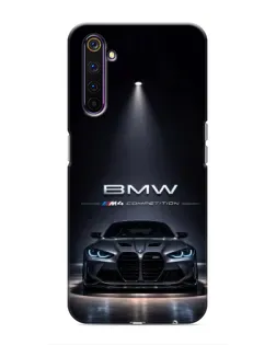 Чохол для Realme 6 Pro з картинкою «BMW крізь нічне місто» Чохол для Realme 6 Pro з картинкою «BMW крізь нічне місто»