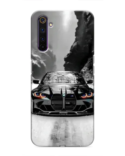 Чехол для Realme 6 Pro с картинкой «BMW — акварельный дрифт» Чехол для Realme 6 Pro с картинкой «BMW — акварельный дрифт»