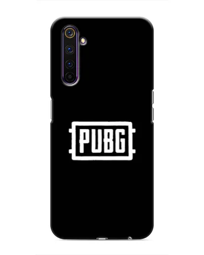 Чехол для Realme 6 Pro с картинкой «Лого BMW — металлический блеск»