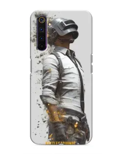 Чехол для Realme 6 Pro с картинкой «PUBG — боец в пыли» Чехол для Realme 6 Pro с картинкой «PUBG — боец в пыли»