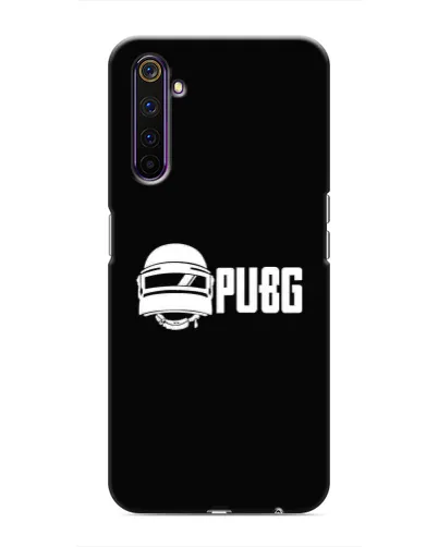 Чехол для Realme 6 Pro с картинкой «PUBG — классический лого»