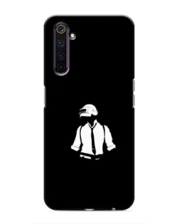 Чехол для Realme 6 Pro с картинкой «PUBG — белый шлем» Чехол для Realme 6 Pro с картинкой «PUBG — белый шлем»
