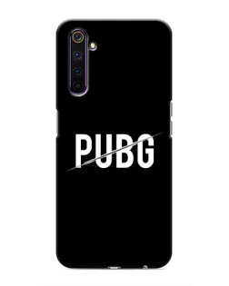 Чехол для Realme 6 Pro с картинкой «PUBG — белый логотип» Чехол для Realme 6 Pro с картинкой «PUBG — белый логотип»