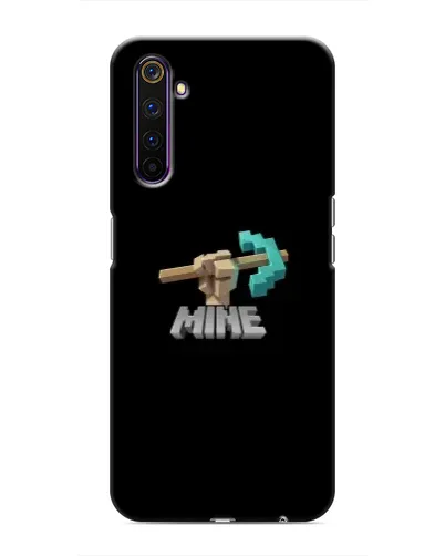 Чехол для Realme 6 Pro с картинкой «Алмазная кирка» Чехол для Realme 6 Pro с картинкой «Алмазная кирка»