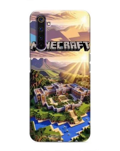 Чехол для Realme 6 Pro с картинкой «Minecraft панорама» Чехол для Realme 6 Pro с картинкой «Minecraft панорама»