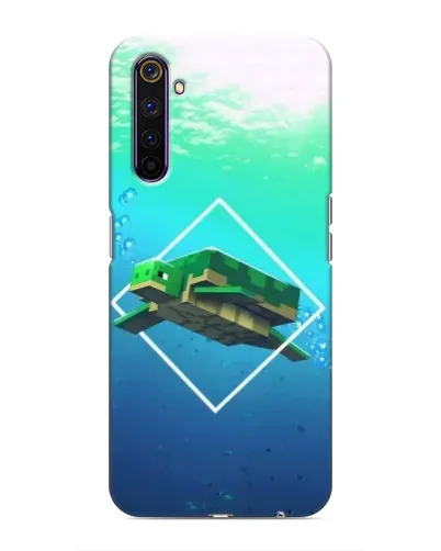 Чехол для Realme 6 Pro с картинкой «Черепаха Minecraft» Чехол для Realme 6 Pro с картинкой «Черепаха Minecraft»