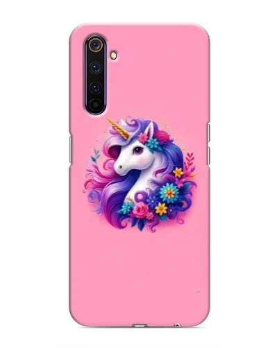 Чехол для Realme 6 Pro с картинкой «Сказочный единорог»