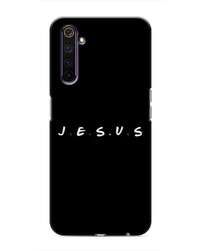 Чехол для Realme 6 Pro с картинкой «Точки веры J.E.S.U.S.»