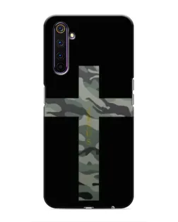 Чехол для Realme 6 Pro с картинкой «Милитари Крест»