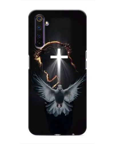 Чехол для Realme 6 Pro с картинкой «Голубь и Свет»