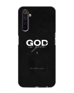 Чехол для Realme 6 Pro с картинкой «GOD — Бог над всем»