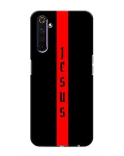 Чехол для Realme 6 Pro с картинкой «Красная линия веры»