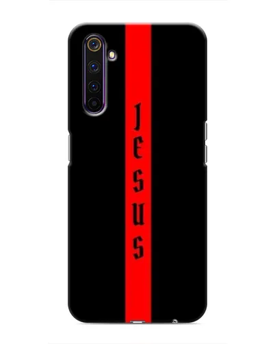 Чехол для Realme 6 Pro с картинкой «Красная линия веры»