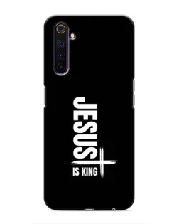 Чехол для Realme 6 Pro с картинкой «Вертикаль веры Jesus»