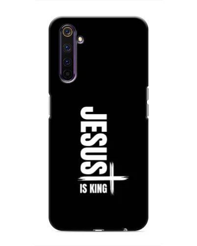 Чехол для Realme 6 Pro с картинкой «Вертикаль веры Jesus»