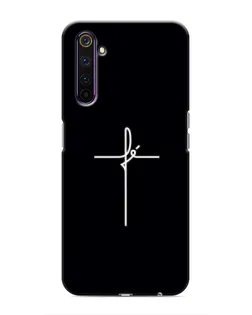 Чехол для Realme 6 Pro с картинкой «Тонкий крест»