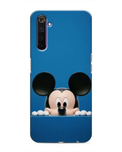 Чехол для Realme 6 Pro с картинкой «Микки выглядывает» Чехол для Realme 6 Pro с картинкой «Микки выглядывает»