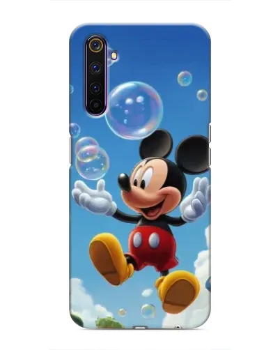 Чехол для Realme 6 Pro с картинкой «Mickey и мыльные пузыри» Чехол для Realme 6 Pro с картинкой «Mickey и мыльные пузыри»