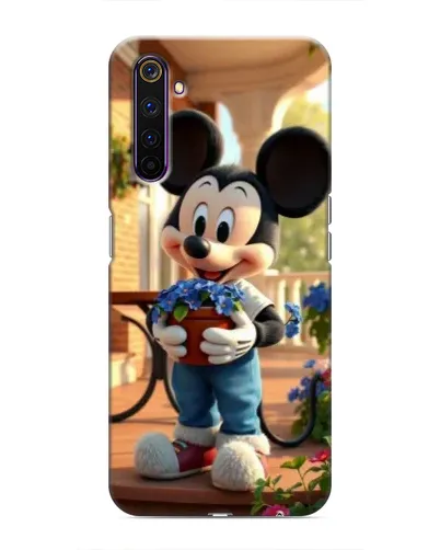 Чехол для Realme 6 Pro с картинкой «Микки садовод» Чехол для Realme 6 Pro с картинкой «Микки садовод»