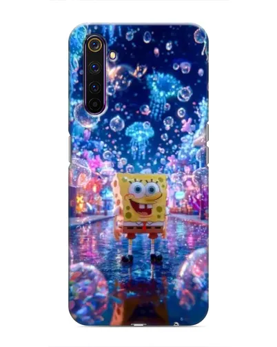 Чехол для Realme 6 Pro с картинкой «Неоновый океан»