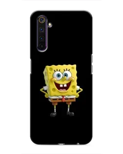 Чехол для Realme 6 Pro с картинкой «Классический Губка Боб»