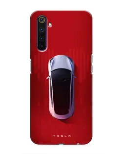 Чохол для Realme 6 Pro з картинкою «Tesla Top View» Чохол для Realme 6 Pro з картинкою «Tesla Top View»