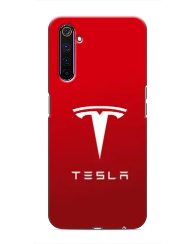 Чехол для Realme 6 Pro с картинкой «Tesla Red Classic»