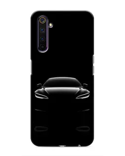 Чохол для Realme 6 Pro з картинкою «Силует Tesla Night» Чохол для Realme 6 Pro з картинкою «Силует Tesla Night»