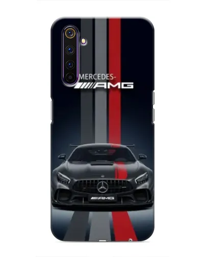 Чехол для Realme 6 Pro с картинкой «Mercedes — белый карбон» Чехол для Realme 6 Pro с картинкой «Mercedes — белый карбон»