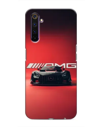 Чехол для Realme 6 Pro с картинкой «Mercedes AMG — красная линия» Чехол для Realme 6 Pro с картинкой «Mercedes AMG — красная линия»