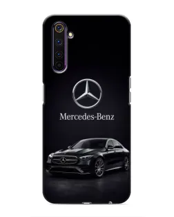 Чехол для Realme 6 Pro с картинкой «Mercedes — решетка радиатора»